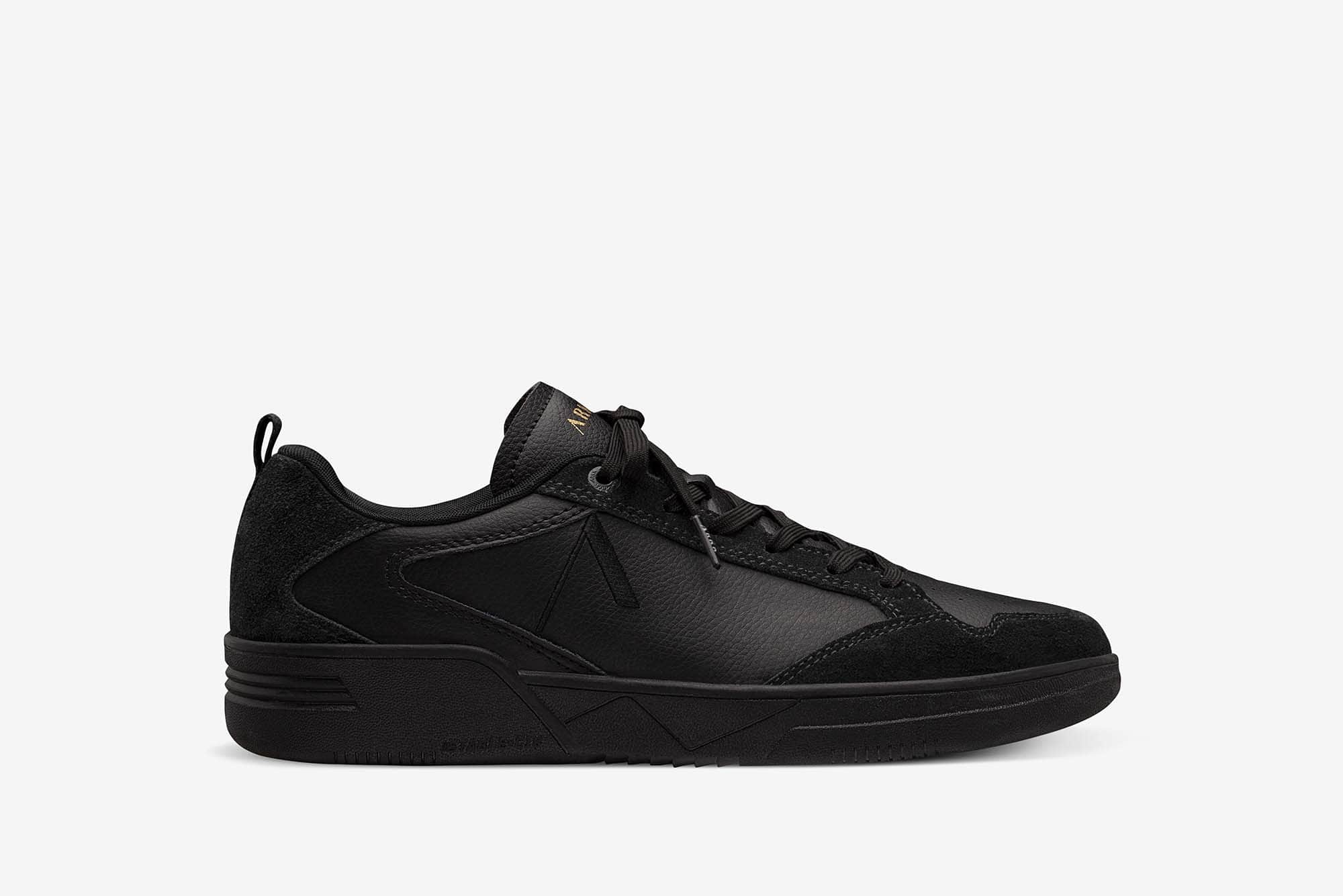 ARKK Collection Visuklass Leather Suede S-C18 | Triple Black | Men Visuklass